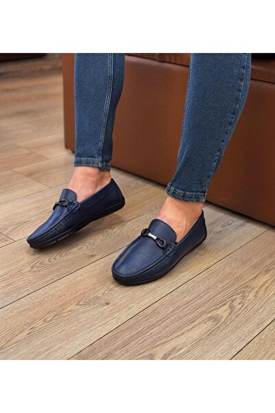 Parlak Tokalı Günlük Loafer Ayakkabı