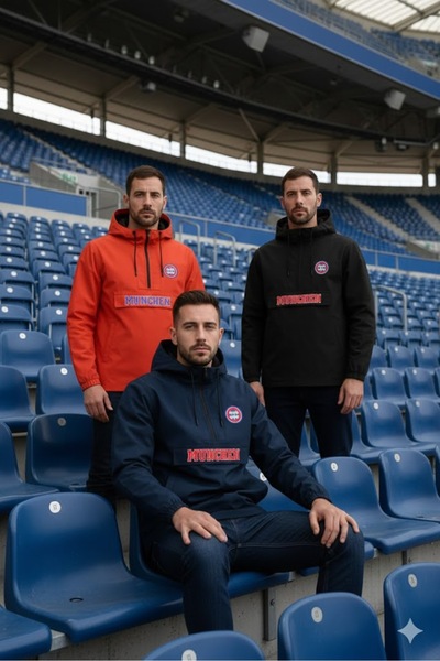 SARI Αδιάβροχο με μισό φερμουάρ MÜNCHEN