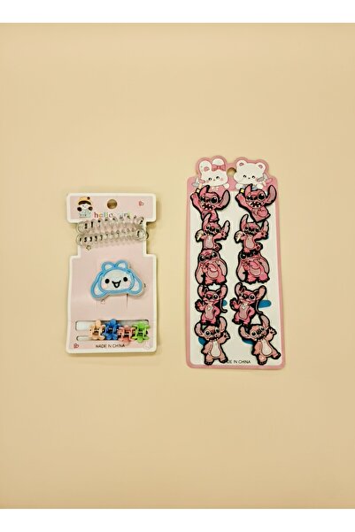 hesperides عالم مشابك البنات الملونة - عبوة مميزة من قطعتين (سلسلة ستيتش + سح...