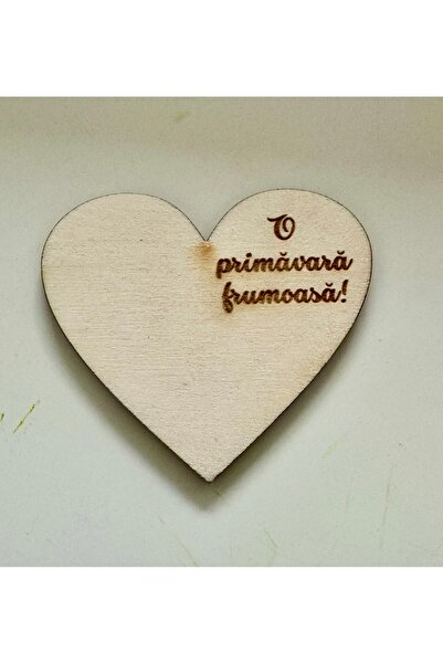 Bee Funky Personalized Wooden Heart Cutout "A Beautiful Spring"