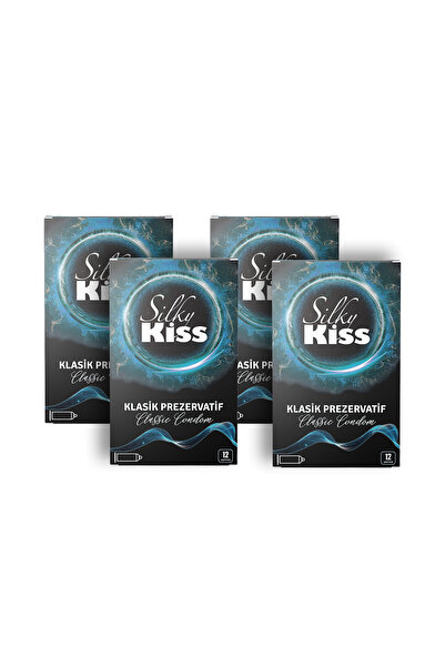 Silky Kiss Klasik Prezervatif - 4'lü Paket