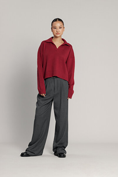 Nisan POLO NECK KNIT SWEATER