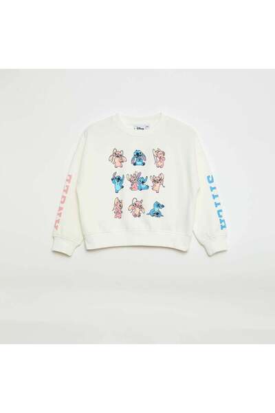 KIABI Stitch Disney Sweatshirt WHITE