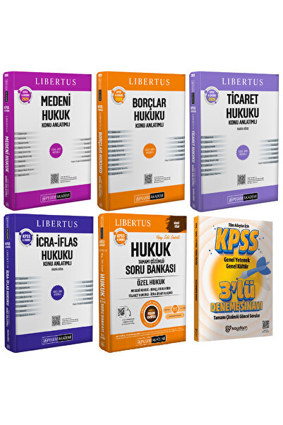 Pegem Akademi Yayıncılık 2026 KPSS A Grubu Medeni-Borçlar-Ticaret-İcra İflas ...