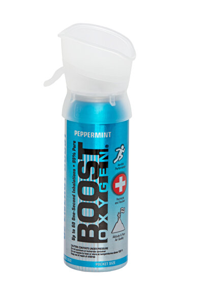 BOOST OXYGEN Rekreasyonel Oksijen Spreyi-Cep-Seyahat boy- Nane Ferahlığı