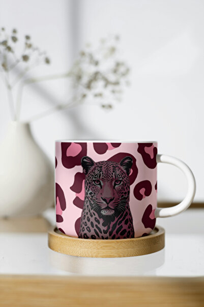 EYBaskı Tasarım Colorful Pattern Printing Porcelain Mug