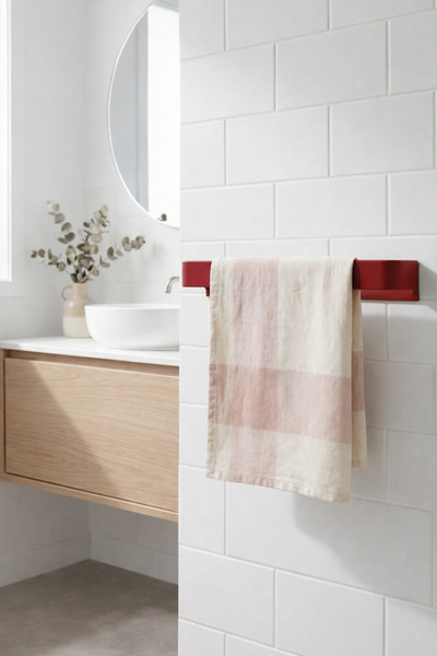 PorBig Modern Şık Banyo Mutfak Havlu Askısı | Duvar Tipi