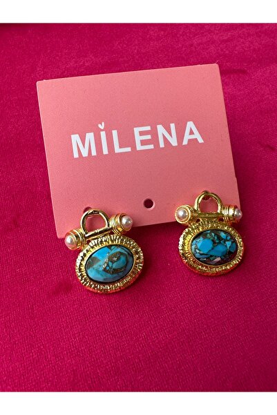 Milena Designer Store Milena Istanbul Vintage Design Earrings with Pearls on ...