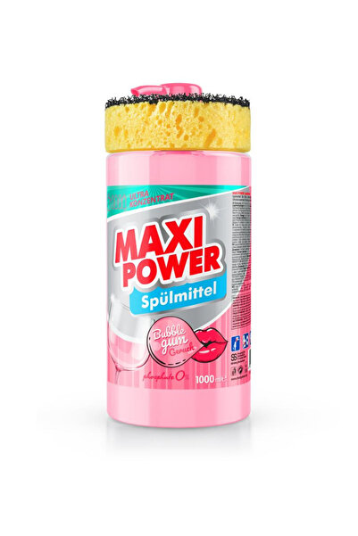 Maxi Power Dish Detergent, Bubble, 1 L