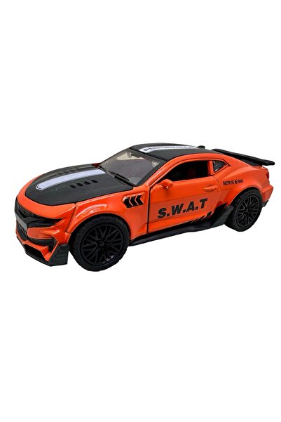 JPT Chevrolet Camaro SWAT Orange Diecast Model 1:43