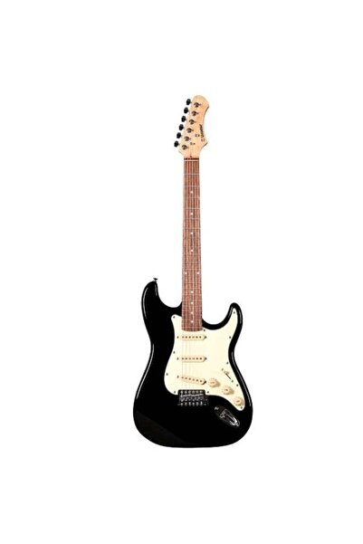 AZOZ MERCHLY UNISTAR Electric Guitar With SEST200-BK-KIT