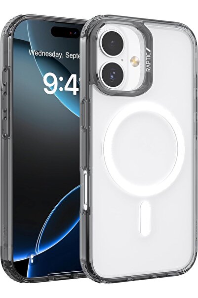 Raptic غطاء حماية شفاف لهاتف آيفون 17، متوافق مع تقنية MagSafe [تم اختباره ضد...