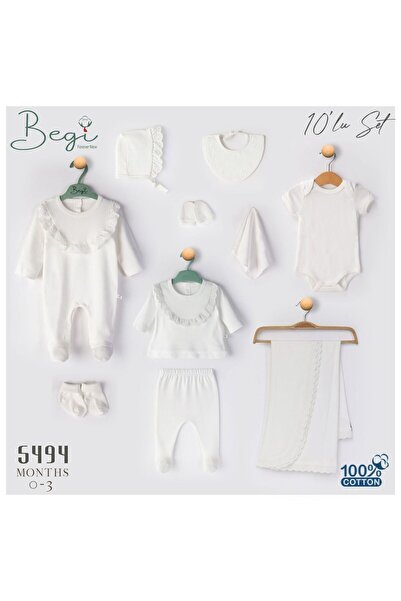 baby socks 10 Piece Combed Cotton Newborn Baby Girl Boy Hospital Discharge Set