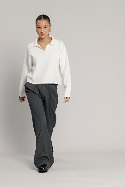 Nisan POLO NECK KNIT SWEATER