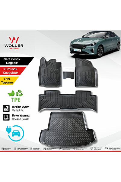 wöller Togg T10F Paspas Bagaj Havuzu Set 2025 Sonrası Uyumlu 3d Ultraflex Set