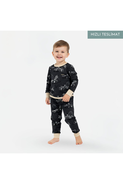 KidZee 1.0 Tog Vinycar Children's Pajama Set