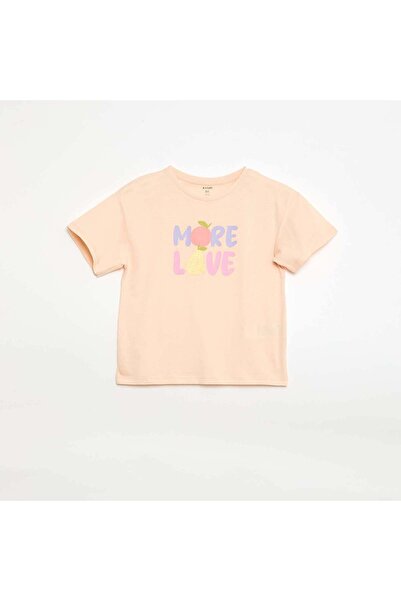 KIABI Fantasy Print T-Shirt ORANGE