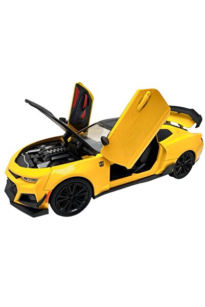 JPT Chevrolet Camaro Yellow 1:24 Die-Cast Model Car
