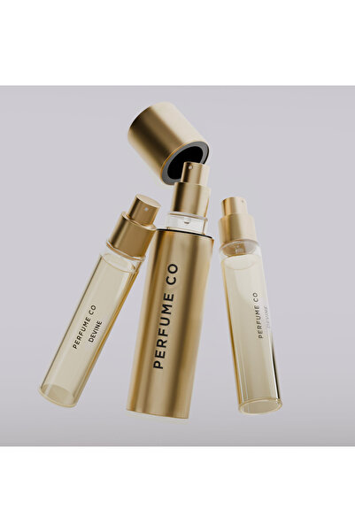 Perfume Co مجموعة إعادة تعبئة بخاخ السفر من ديفاين بارفان - 3 × 15 مل (للنساء)