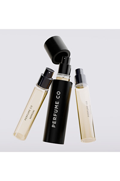 Perfume Co مجموعة بخاخات السفر للعطور من نيروني - 3 × 15 مل + علبة سوداء (للر...