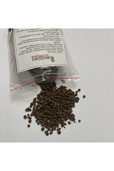 Organik Toprak Düzenleyici & Bitki Besini – Tüm Çiçek ve Sebze Saksıları İçin Granül Karışım -250gr