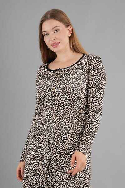 ALEXANDERGARDI Leopard Patterned Blouse