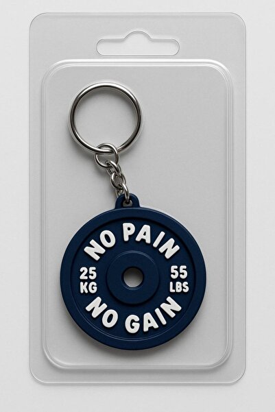 Nova Fitness Anahtarlık | Gym Sporcu Anahtarlığı | Halter Ağırlık Temalı