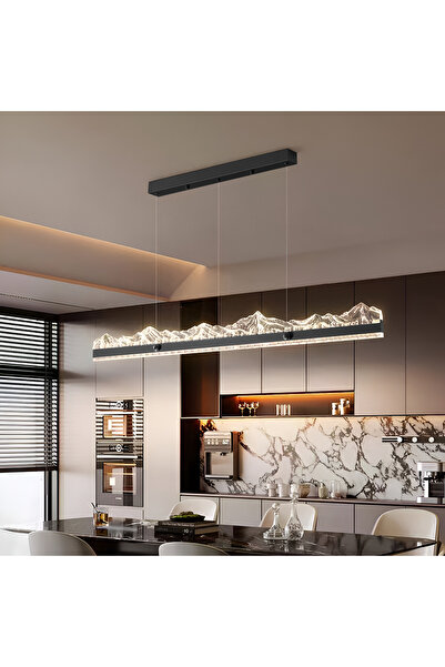 iTin Lustra LED suspendata cu Telecomanda MARISTELLA 90W, lumina Rece/Calda/N...