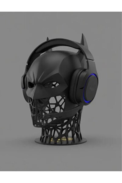 MEKARNO3D Kulaklık Standı – Yarasa Temalı Dekoratif Gaming Kulaklık Tutucu