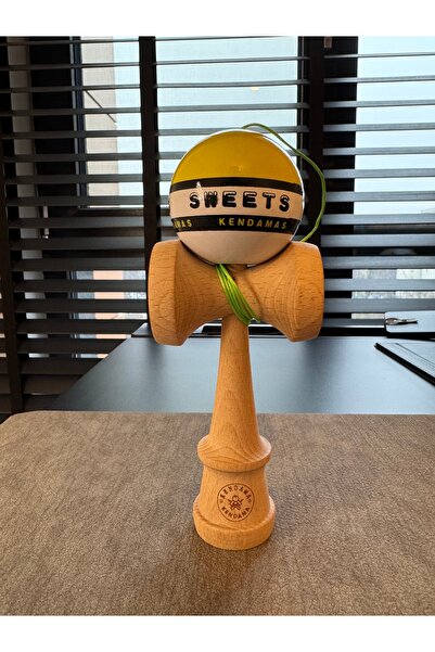 Sweet Kendama KENDAMA SWEETS VERDE ELECTRIC 18,5 CM CUPE MARI + ATA CADOU CEA...