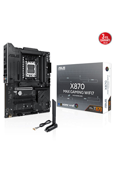 ASUS X870 MAX GAMING WIFI7, 4xDDR5, 3x M2, HDMI, DP, Type-C, Wi-Fi 7, Bluetoo...
