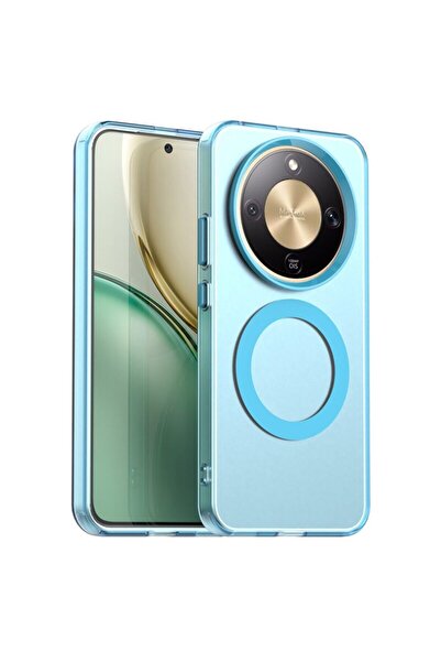 Techsuit Carcasă pentru Honor Magic 8 Lite, MagSafe, albastră