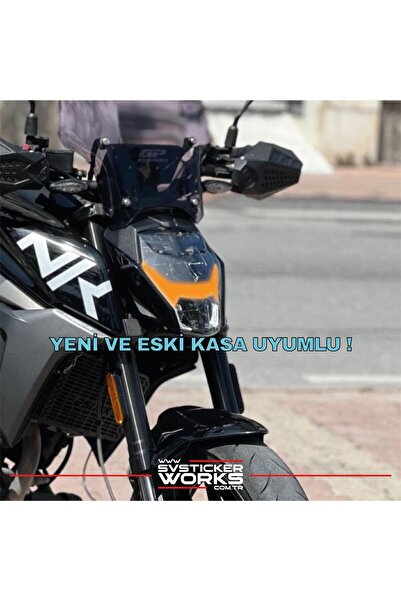 ARONA CFMOTO NK250 Far Sticker 2018-2025 Uyumlu Hazır Far Sticker Kit