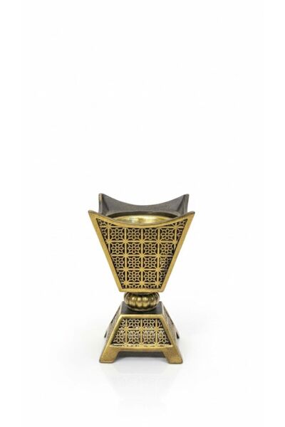 Boutique Luxury wooden incense burner with an elegant pattern