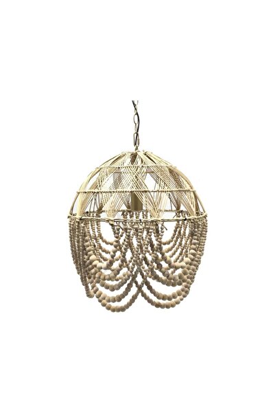 LUCEA REVOLTA 01 AHŞAP AVİZE 1XE27