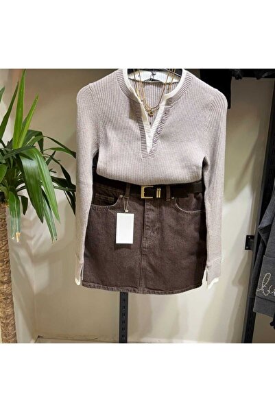 Telablanka Karol Double Sleeve Premium Texture Standard Knitwear Sweater