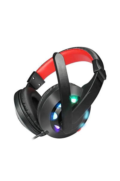 Smart A65 Gaming Headset with Powerful Bass, Adjustable Microphone and Ergono...