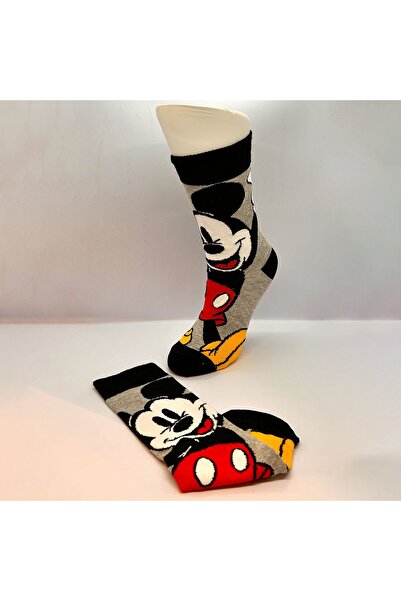 Biçorap06 Mickey Mouse Karakterli Çorap