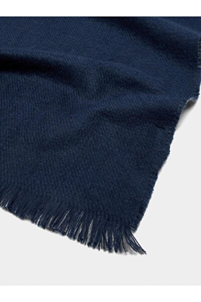 PARFOIS Püsküllü Ters Çevrilebilir Atkı