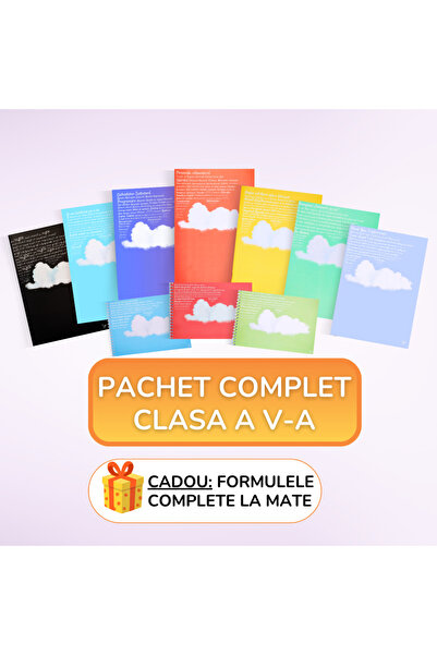 Izzie Publishing Pachet complet 10 Caiete Izzie: Clasa a V-a, Modulul 3