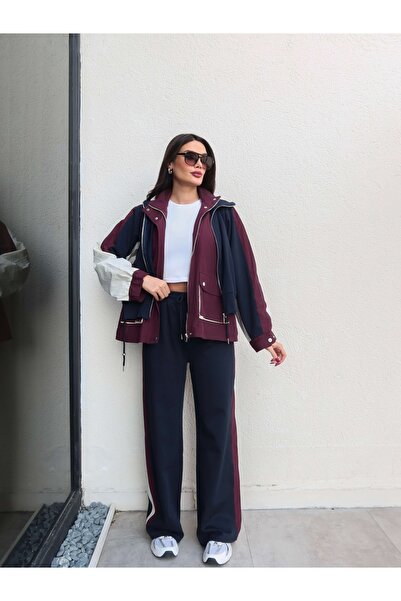 ESRAHELVACI Parachute Suit with Hood Garnish