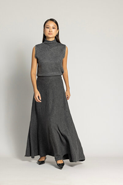 Nisan VOLANLI TRİKO ETEK