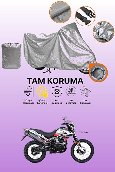 dokaca Rks Rt250 Compatible Engine Tarpaulin Compatible with Gray Lock
