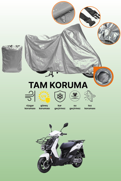dokaca Gray Compatible with Lock Compatible with Sym Xpro Cargo 125 Compatibl...