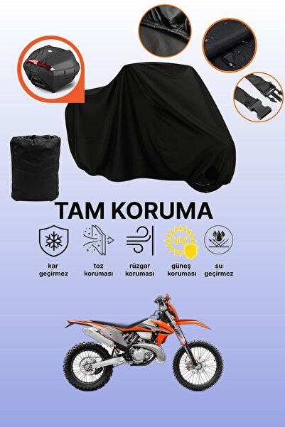 dokaca حقيبة خلفية سوداء متوافقة مع قماش الدراجات النارية المتوافق مع KTM 300...