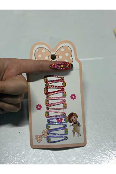 Melkady Aksesuar Melkady 557A - Mini Flat/Floral Luxury Snap Fastener Set (12...