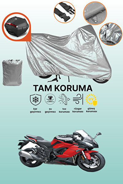 dokaca غطاء محرك متوافق مع كاواساكي نينجا 1000 إس إكس متوافق مع الحقيبة الخلف...