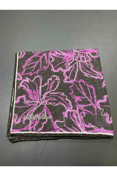 Silk Home Soft Cotton Scarf with Pattern 2325-06