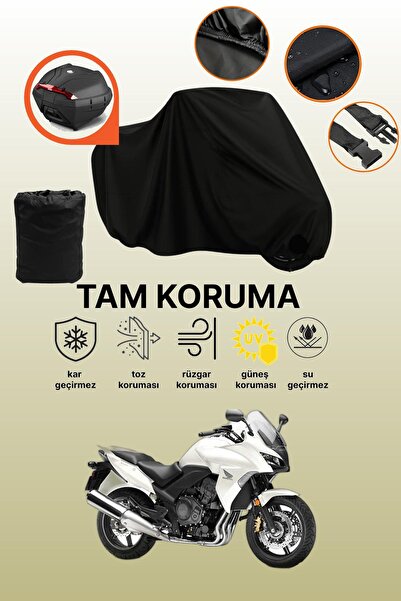 dokaca قماش دراجة نارية متوافق مع هوندا CBF 1000 متوافق مع الحقيبة الخلفية ال...