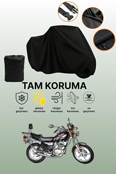 dokaca Black Rear Bag and Lock Mismatched Kuba Kb150-25 Compatible Motorcycle...